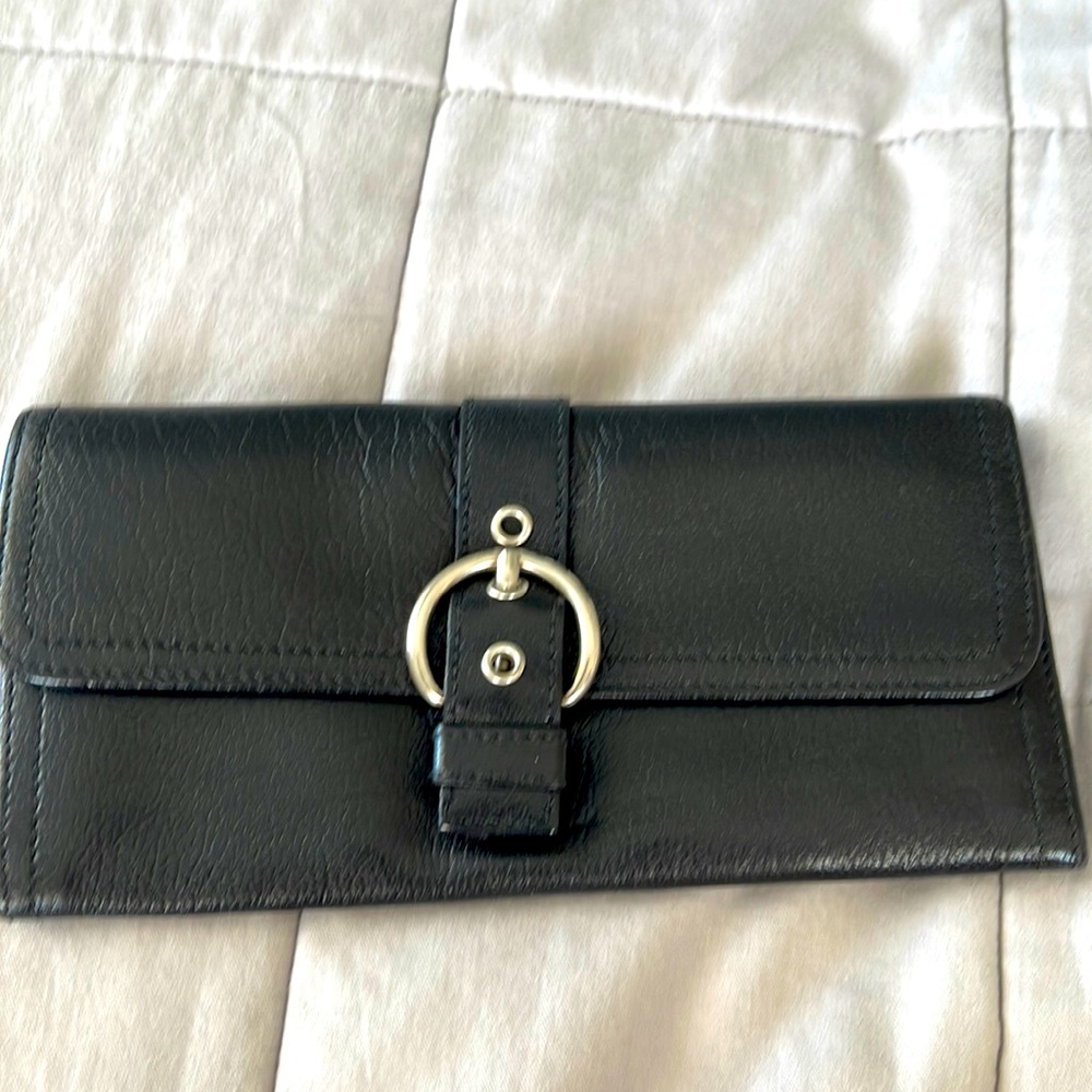 Authentic MiuMiu wallet black